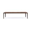 Elegant and traditional extendable wooden dining table