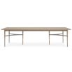 extendable wooden dining table