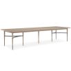 extendable wooden dining table