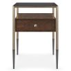 gorgeous wooden side table