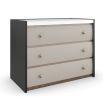 Avignon Bronze Bedside Table