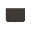 Odette 2 Drawer Bedside Table - Chocolate - Small