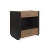 Arabella Bedside Table - Chocolate