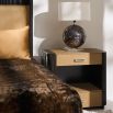 Arabella Bedside Table - Chocolate