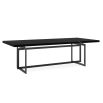 Brentel Dining Table - Bronze & Marble