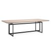 Elevate your dining experience with the Brentel Dining Table by Caracole. Stunning bronze and travertine design for stylish gatherings.