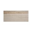 Brentel Dining Table - Chrome & Sandstone