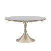 Semper Round Dining Table - Gold - 137 cm