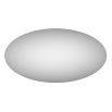 Semper Oval Dining Table - Gold - 244 cm