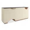 Discover the Chasm Media Cabinet by Caracole, a stylish blend of functionality and design, perfect for modern living spaces. Elevate your home today!