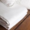 tielle classic hotel 300 thread count duvet cover white 