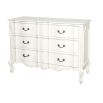 Classical White Louis XV Chest