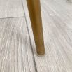 Some scuffs on brass legs