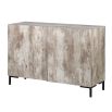 Concrete-like two door cabinet