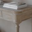 Traditional style wooden console table with drawer