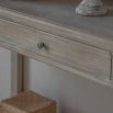 Traditional style wooden console table with drawer