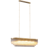 Opaline Chandelier - Linear