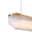 Opaline Chandelier - Linear