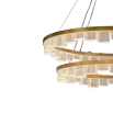 Lustra Two-Tier Chandelier
