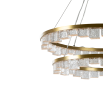 Lustra Two-Tier Chandelier
