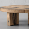 Elevate your space with our Reclaimed Oak Round Coffee Table, blending rustic charm and modern design. Durable, stylish, and eco-friendly.