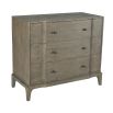 greyed oak chest of drawers 