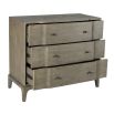 greyed oak chest of drawers 