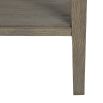 natural greyed oak console table 