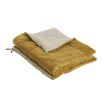 Velvet quilt with tassels and available in multiple finishes
