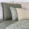Sumptuous linen cushion in a selection of colour finishes