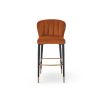 Maya Bar Stool (Crib 5) - Megan Oxide & Brushed Brass