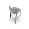 Maya Bar Stool (Crib 5) - Talbot Freckle & Brushed Brass