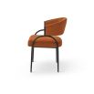 Pavilion Dining Chair (Crib 5) - Megan Oxide & Matt Black