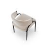Pavilion Dining Chair (Crib 5) - Megan Pebble & Matt Black