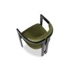 Neo Dining Chair (Crib 5) - Kaster II Olive & Matt Black
