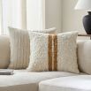 Elevate your space with the Dagny Woven Cushion. Its stylish design and cosy texture add comfort and charm to any room.