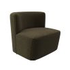 A contemporary chair by Dome Deco with a stylish bespoke upholstery