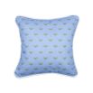 A fun and playful patterned cushion with gorgeous bright colours