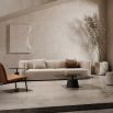 Luxurious Domkapa boucle 3 seater sofa