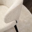 A luxury armchair by Dome Deco with a beautiful bespoke upholstery