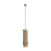 Enchanting beaded tassel style pendant light