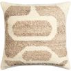 Deccan Traps Woven Cushion - Beige Mix