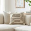 Elevate your space with the Deccan Traps Woven Cushion in Beige Mix. Soft, stylish, and perfect for adding comfort and texture to any decor.