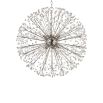 A sparkling and magical firework-style chandelier with crystal beads by Hudson Valley