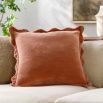 Enhance your space with our Effervescent Woven Cushion in Dusky Coral. Soft, stylish, and vibrant, it’s perfect for cosying up any room!