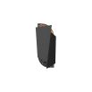Angular, abstract silhouette black matte wall light