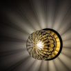Pulsar Dries Wall Sconce 200 - Natural Brass