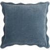 Effervescent Woven Cushion - Dusky Indigo