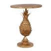 Gold gilt pineapple shaped side table