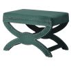 Emerald Footstool